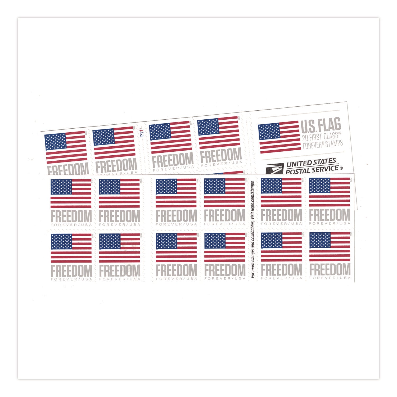 STAMP,FOREVER,FLAG,BOOK20