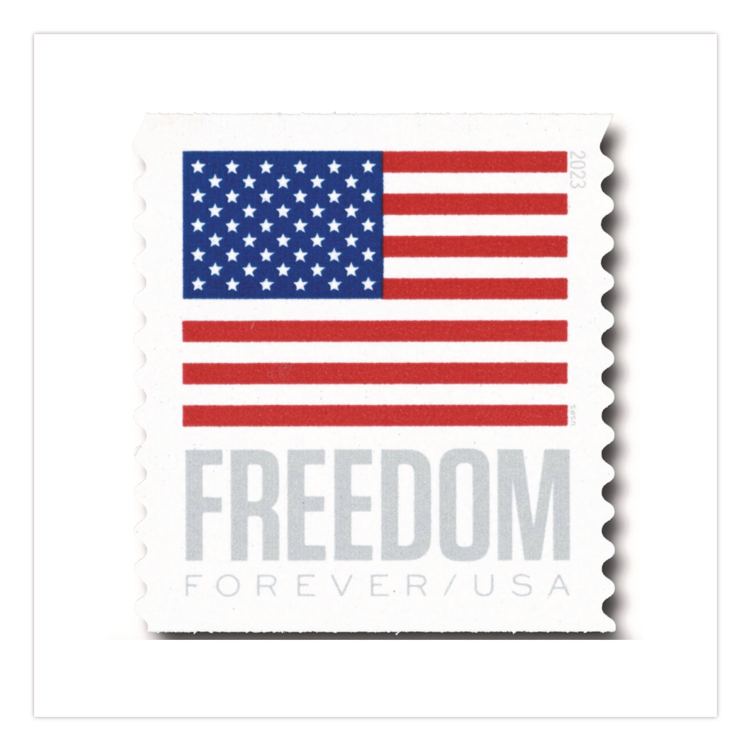 STAMP,USPS,4EVER,FLAG,1R