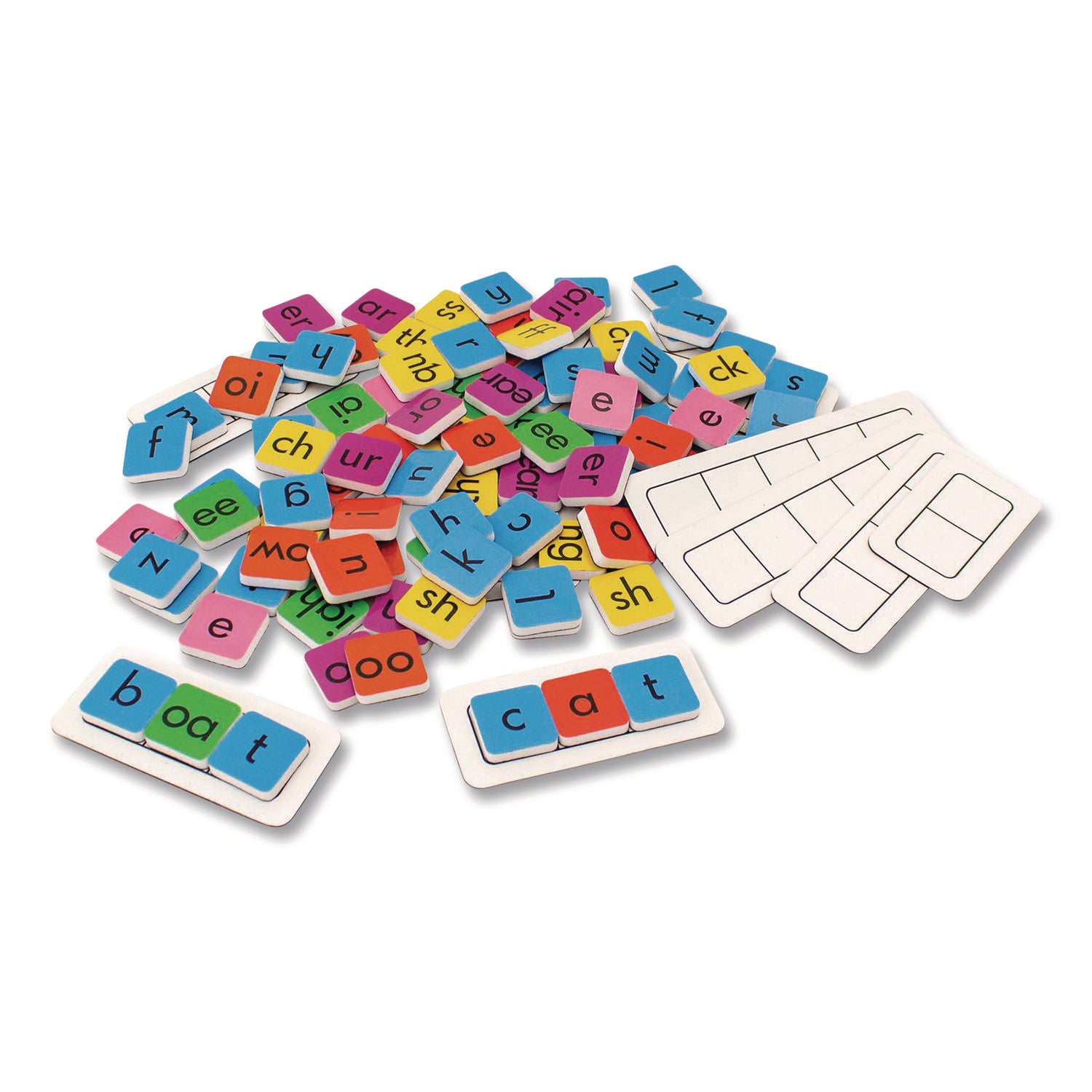 Rainbow Phonics Tiles