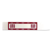 Currency Straps, $500, Self-Adhesive, 1,000/Pack