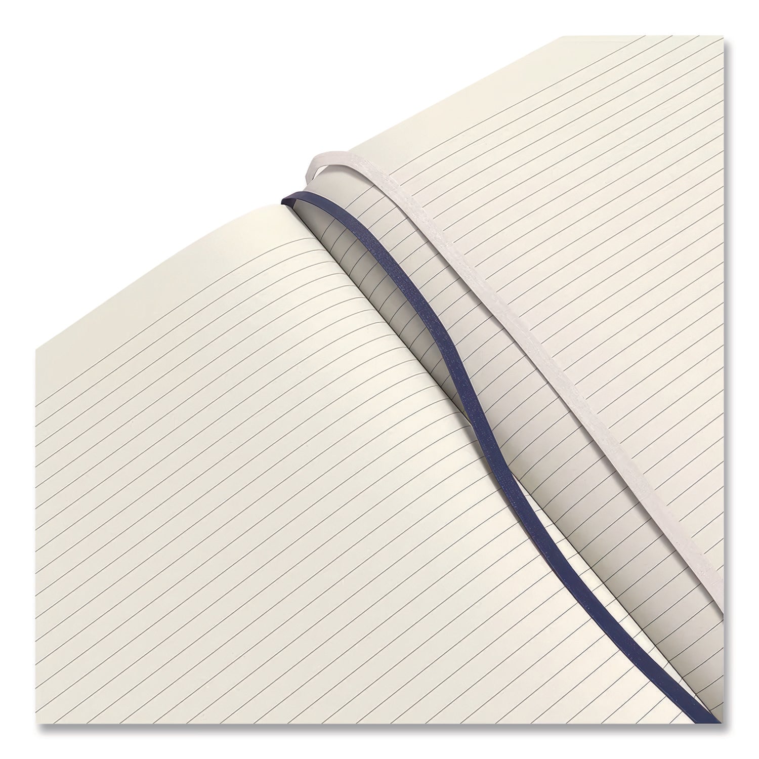 Hardcover Business Journal, 1-Subject, Narrow Rule, Blue Cover, (96) 10 x 8 Sheets