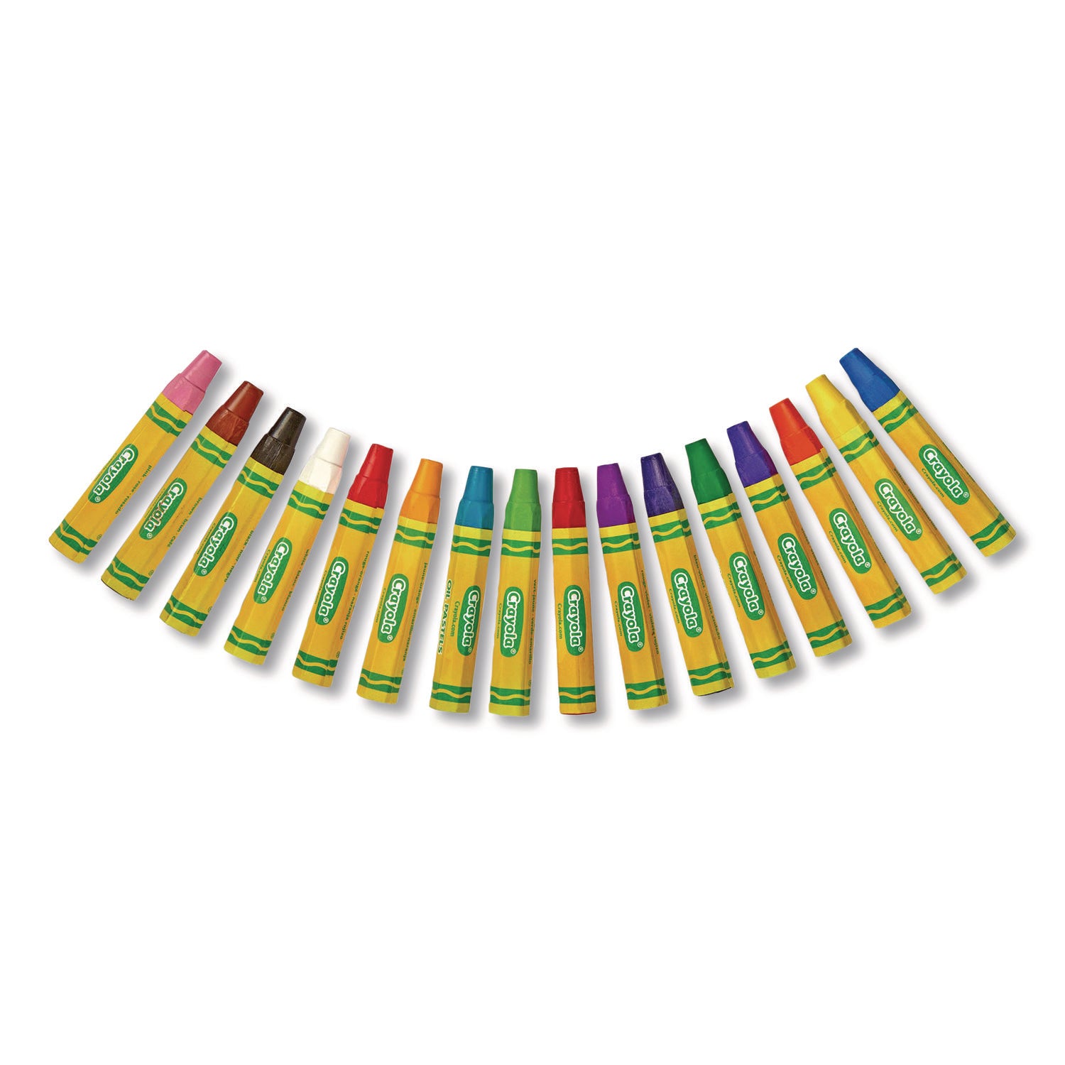 Oil Pastels,16 Assorted Colors, 16/pack