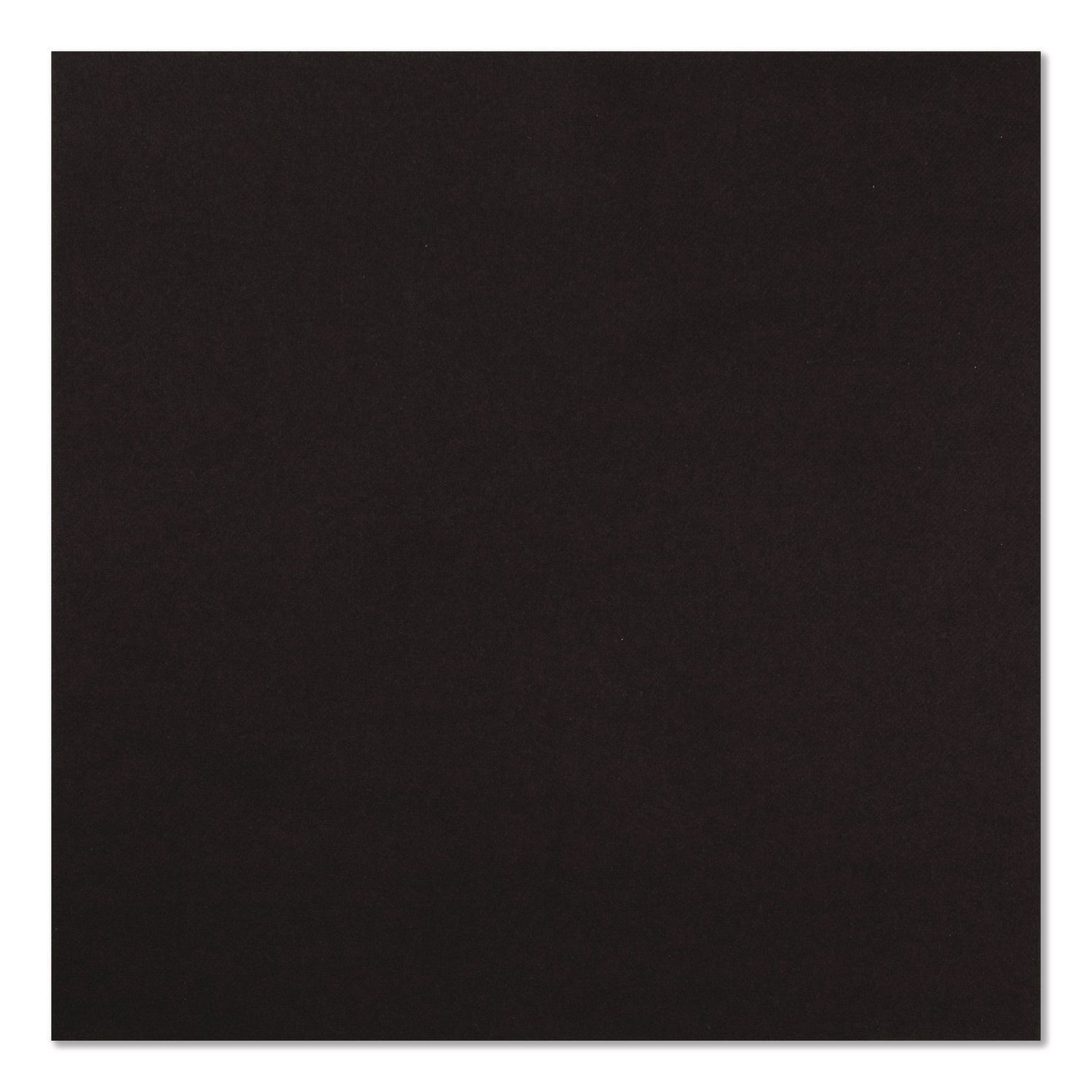 Airlaid Flat Pack Napkins, 16 x 16,  Black, 500/Carton