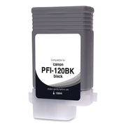 Compatible Black Ink Replacement for PFI-120 (2885C001), 130 mL