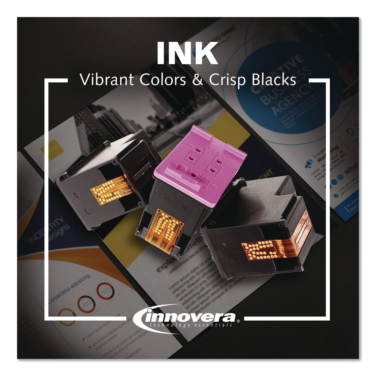 Remanufactured Gray High-Yield Ink, Replacement for 72 (C9374A), 130 mL