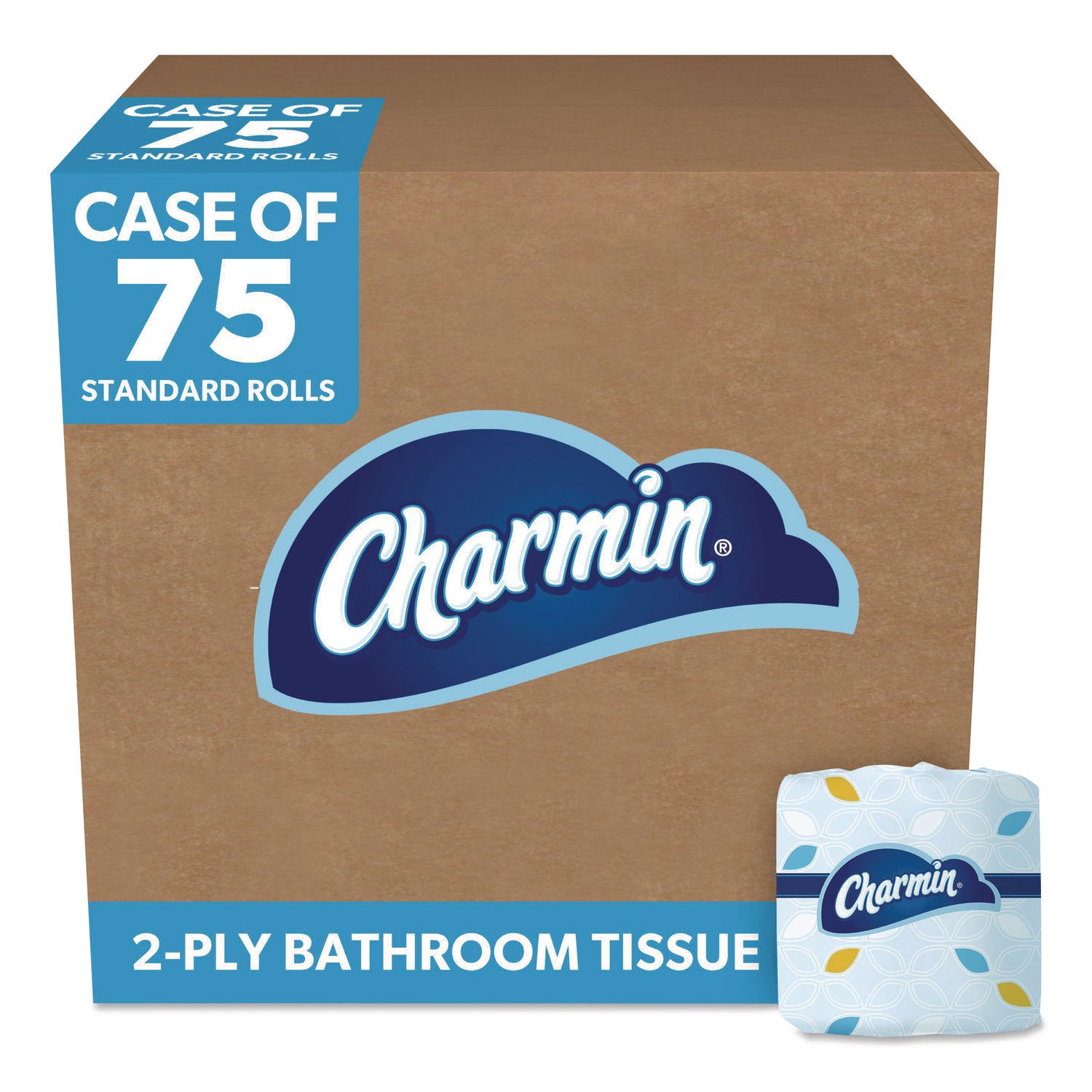 2 Ply - 450 Sheets/Roll - White - 75 / Carton