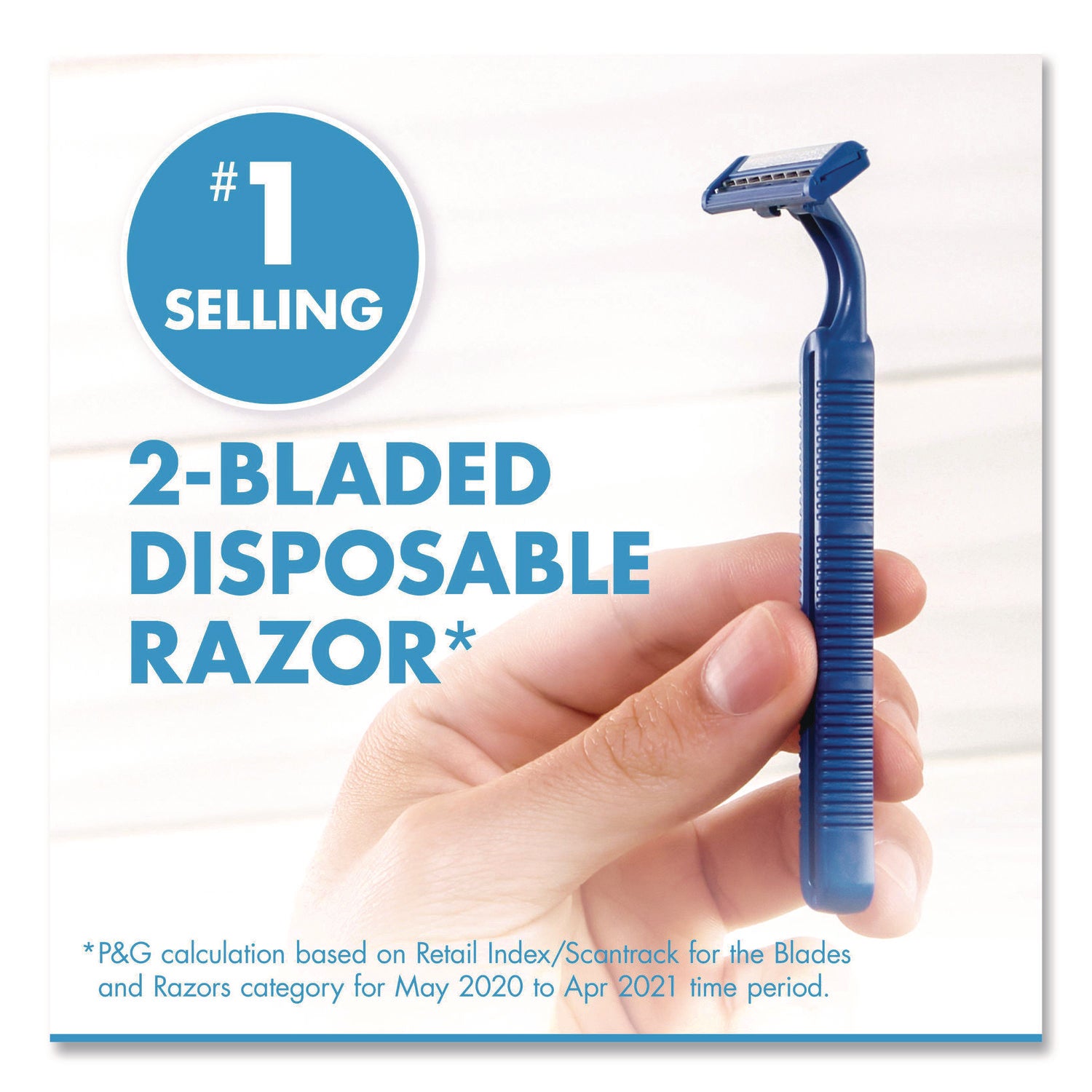 Sensor2 Disposable Razor, 2 Blades, 5/Pack, 36 Packs/Carton