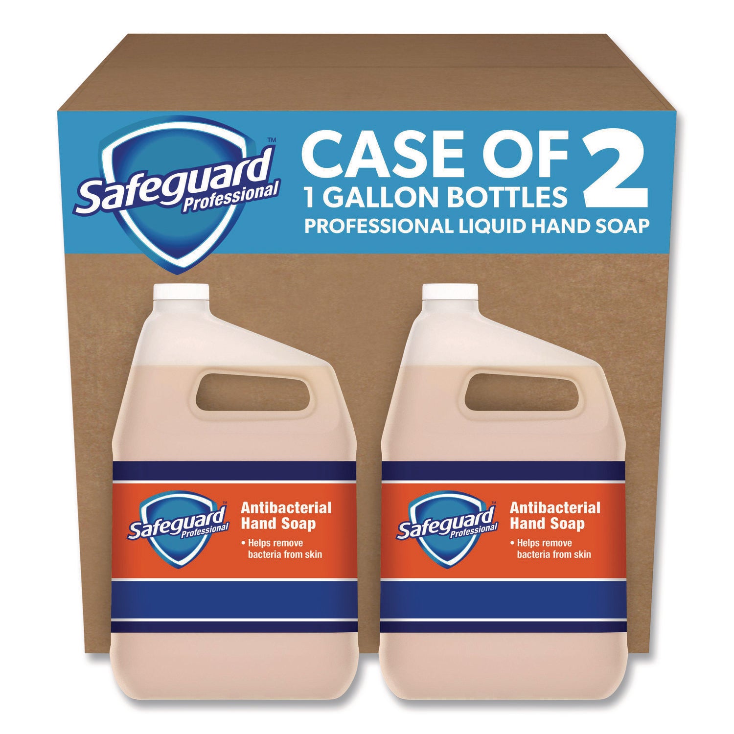 1 gal - Bacteria Remover, Dirt Remover, Kill Germs - Hand - Moisturizing - Antibacterial - Peach - Rich Lather - 1 Carton