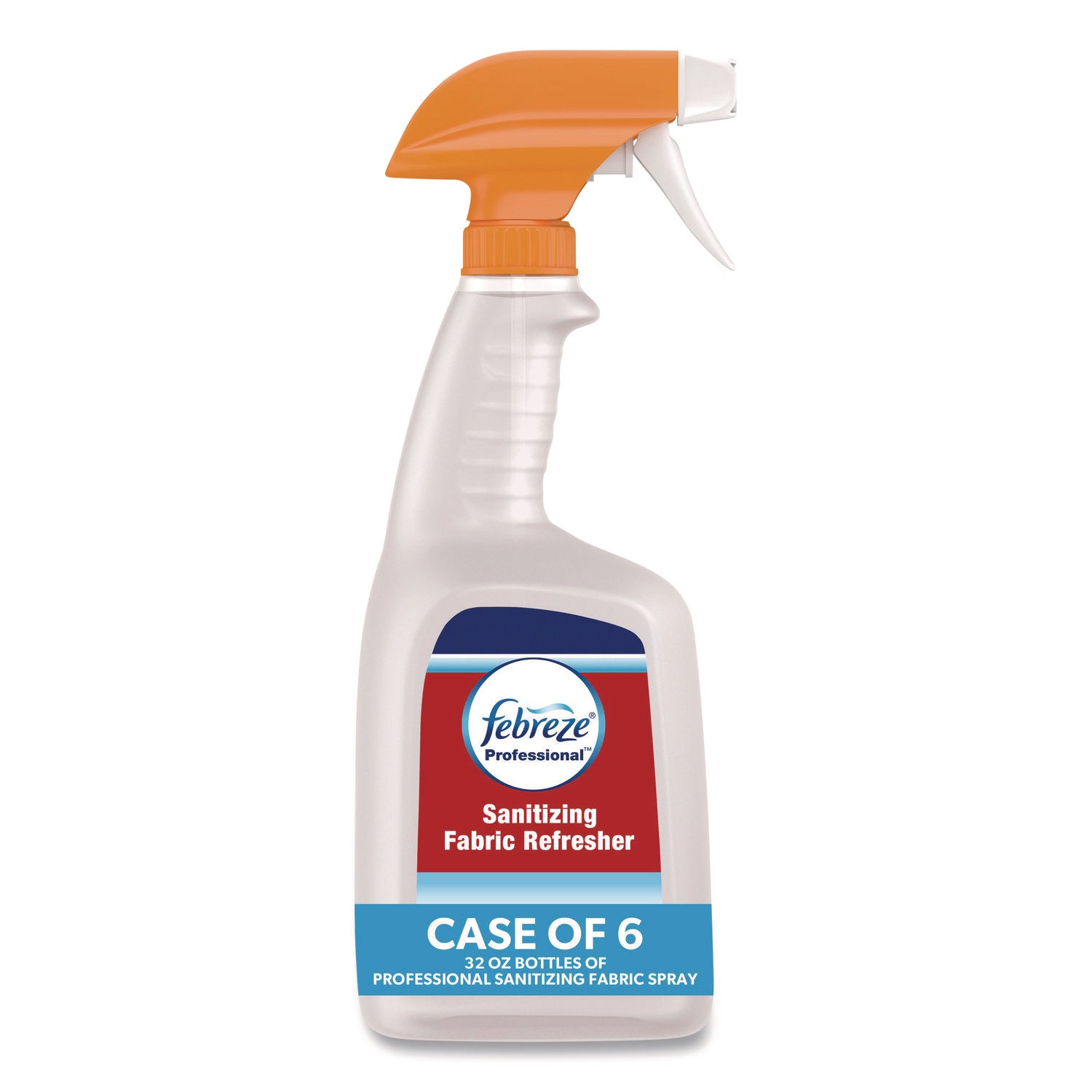 Febreze Sanitizing Fabric Refresh Concentrate, Light Fresh Scent, Mold & Mildew Resistant, Red/Blue, 32 oz (2 lb), 1 Each