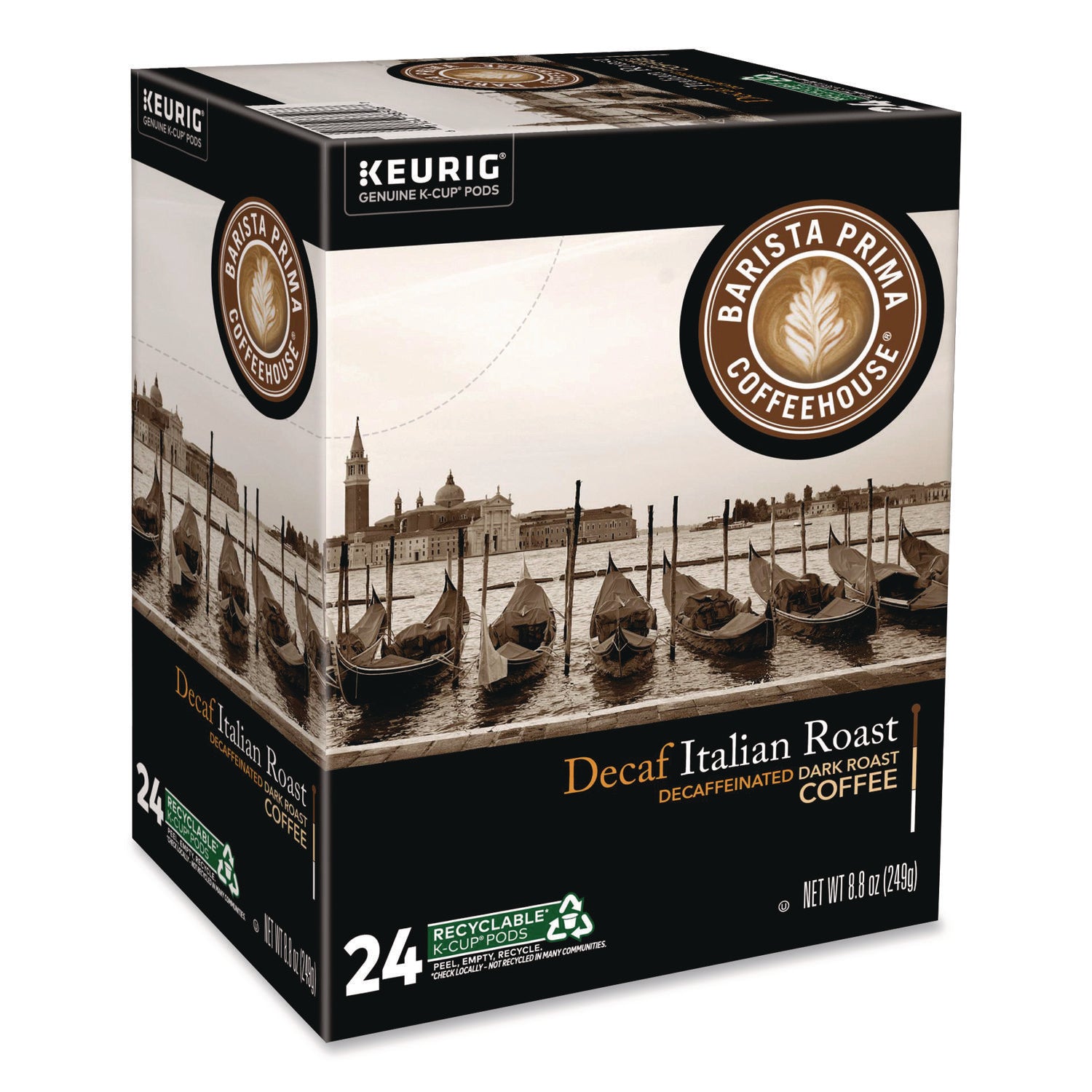 Barista Prima Coffeehouse&reg; K-Cup Italian Roast Decaf Coffee
