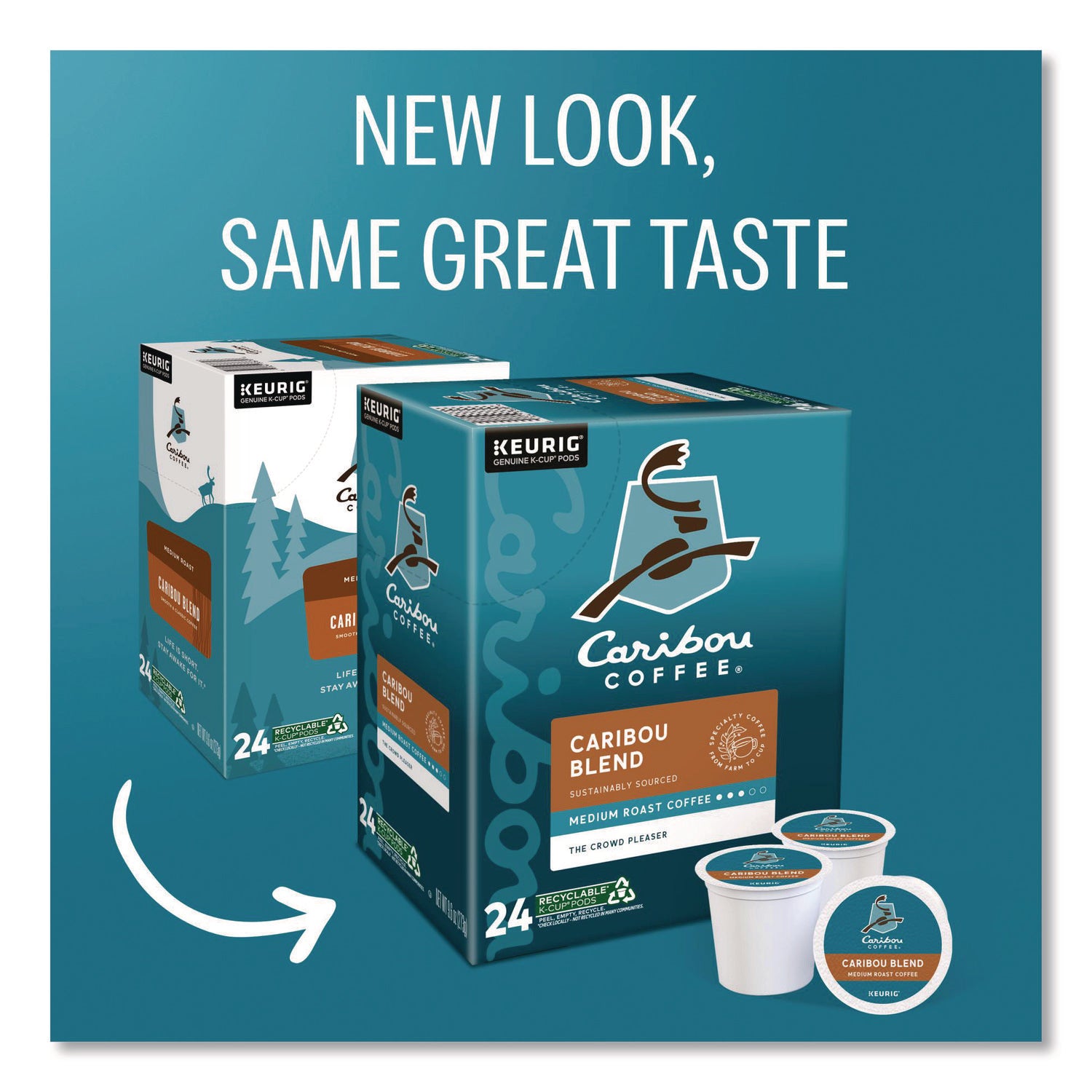 Compatible with Keurig Brewer - Regular - Medium - K-Cup - 24 / Box