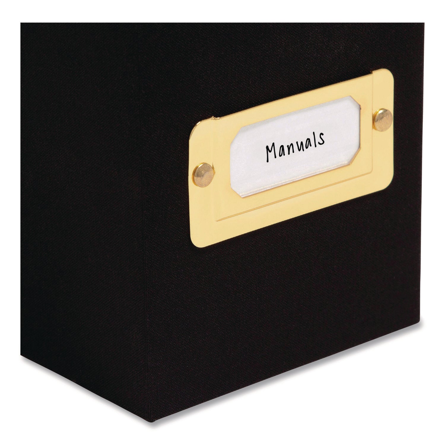 Smead Letter Recycled Box File - 8 1/2" x 11" - Paper, Metal, Linen, Stock - Charcoal - Space Saving, Textured, Labeling Area, Acid-free - 50% Recycled - 1 Each