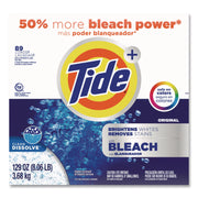 Laundry Detergent with Bleach, HE Compatible, 80 Loads, Tide Original Scent, Powder, 144 oz Box