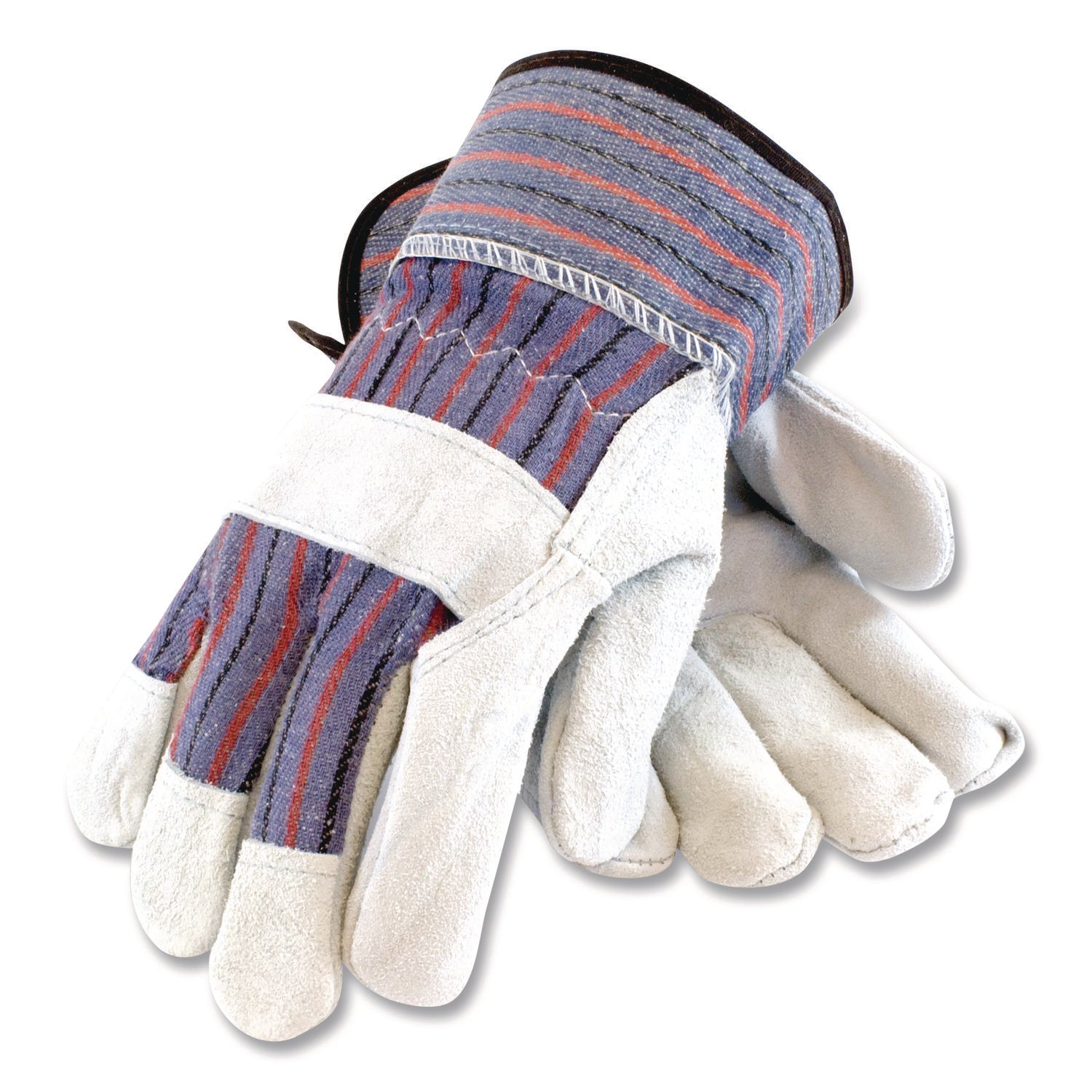 10.24" Glove Length - Large Size - Gunn-cut - White - Comfortable, Durable, Wear Resistant, Breathable, Flexible, Water Resistant - For Construction, Metal Handling, Maintenance, Warehouse, Material Handling - 1 Pair