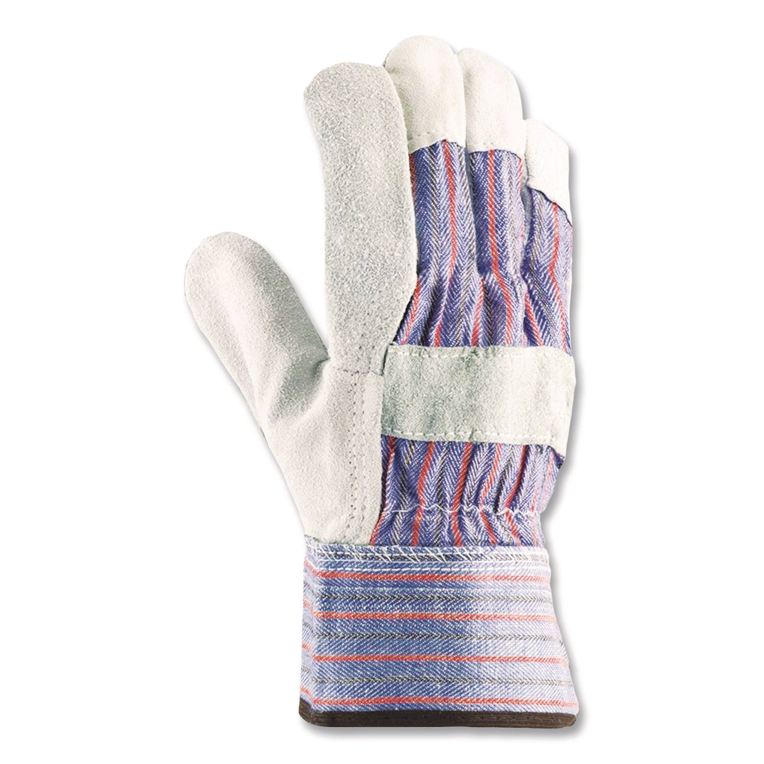 10.24" Glove Length - Large Size - Gunn-cut - White - Comfortable, Durable, Wear Resistant, Breathable, Flexible, Water Resistant - For Construction, Metal Handling, Maintenance, Warehouse, Material Handling - 1 Pair
