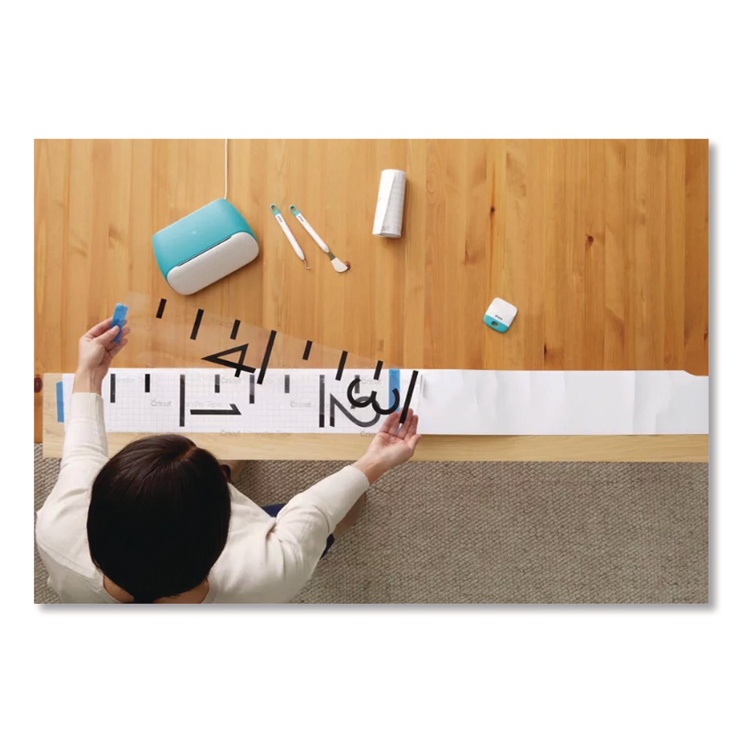 Joy Bulk Transfer Tape for Vinyl, 5.5 x 240, Clear