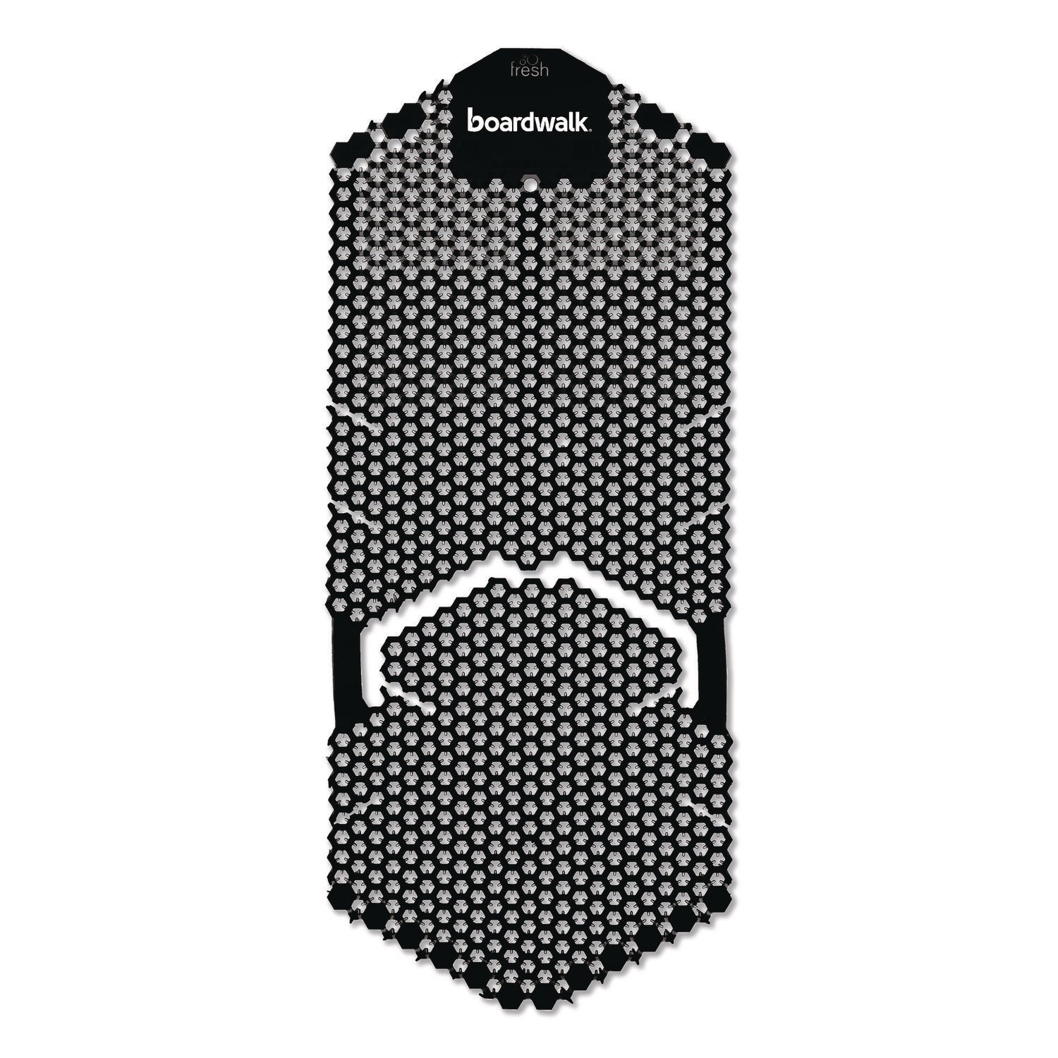 Vertical Urinal Screen, Midnight Coast Scent, Black, 5.22 oz, 6/Carton
