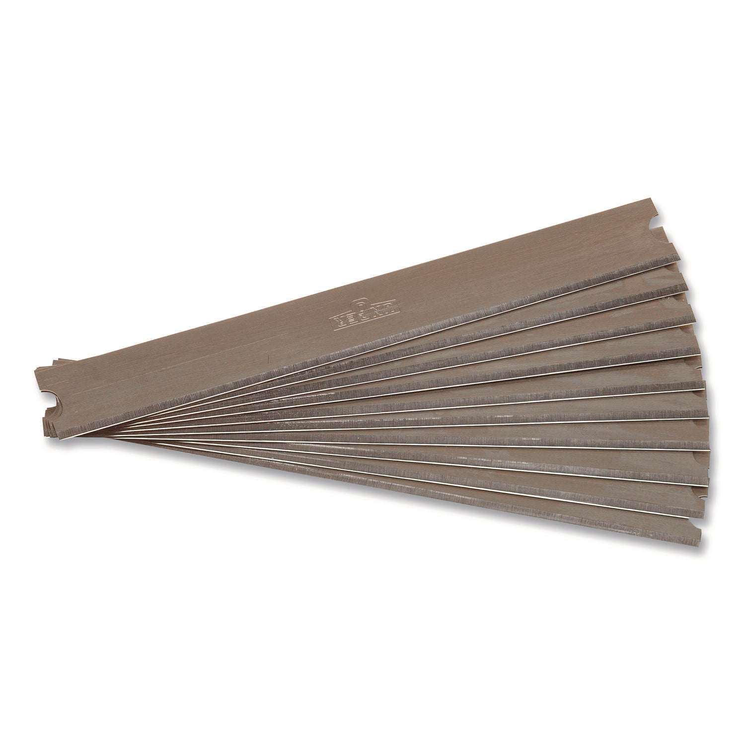 Carbon Steel Scraper Replacement Blades, 5/Carton