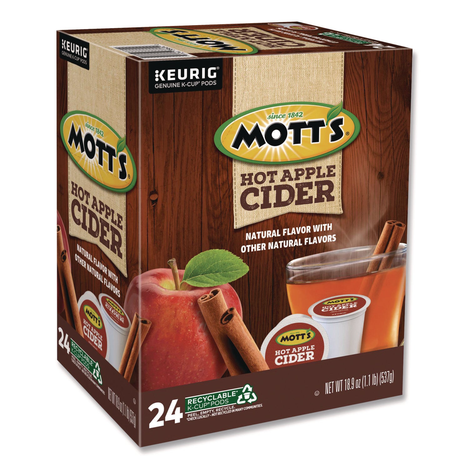 Mott's&reg; Hot Apple Cider - 24 / Box