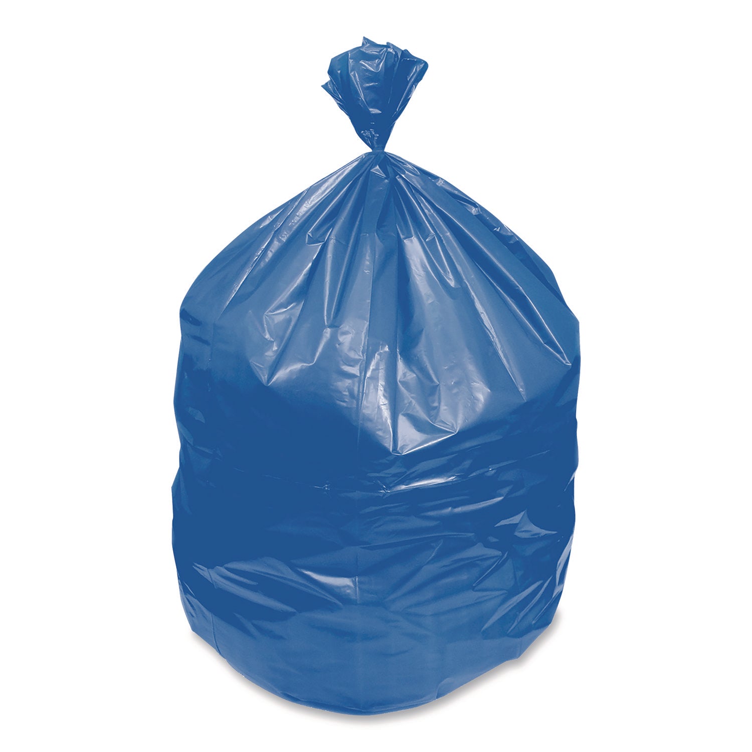 Heritage Eco Blend Max Can Liners - 23 gal Capacity - 28" Width x 0.80 mil (20 Micron) Thickness - Low Density - Blue Tint - Resin, Linear Low-Density Polyethylene (LLDPE) - Can, Waste - Recycled - 1 Carton