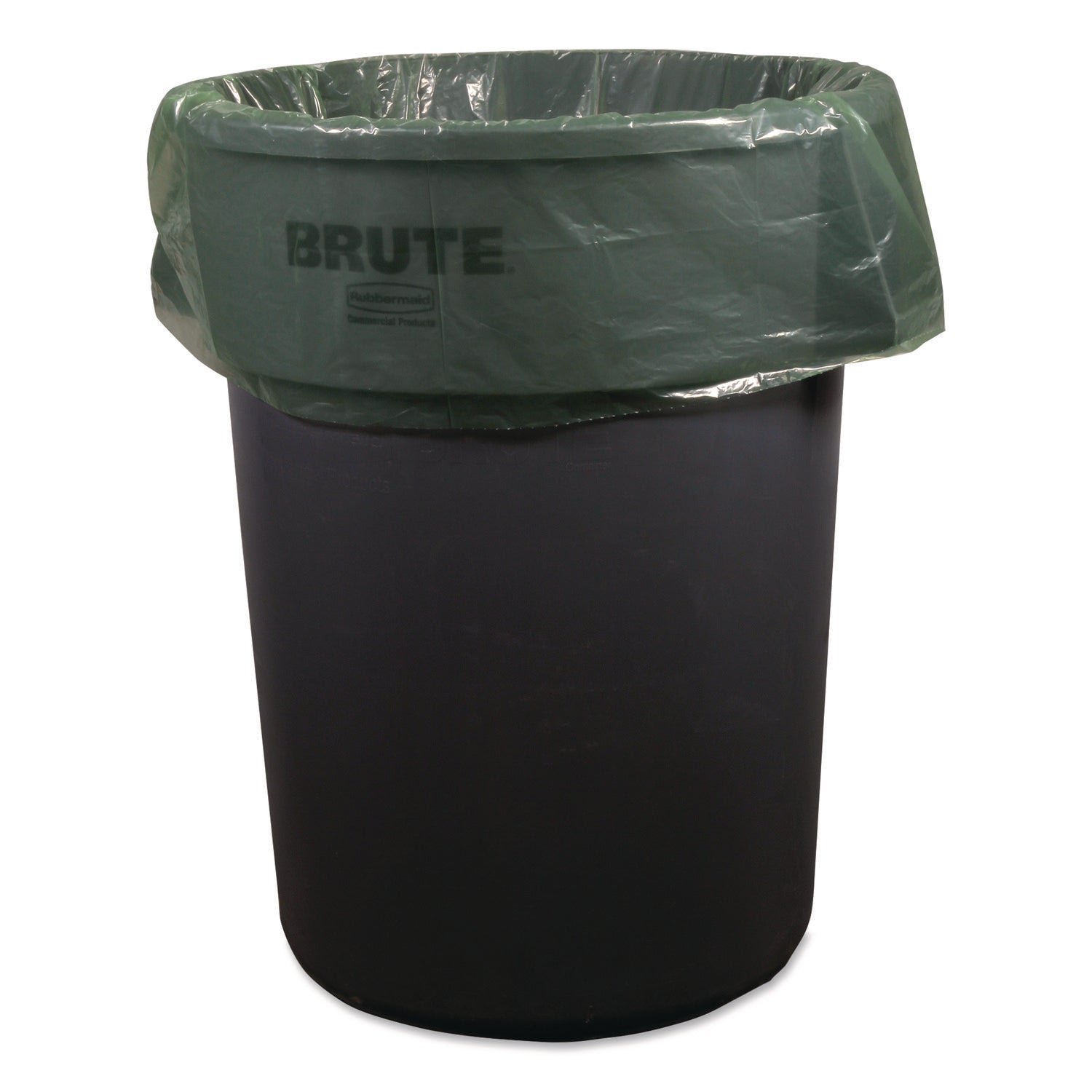 Heritage Eco Blend Max Can Liners - 45 gal Capacity - 40" Width x 46" Depth x 0.80 mil (20 Micron) Thickness - Low Density - Green Tint - Linear Low-Density Polyethylene (LLDPE), Resin - Waste, Can - Recycled - 1 Carton