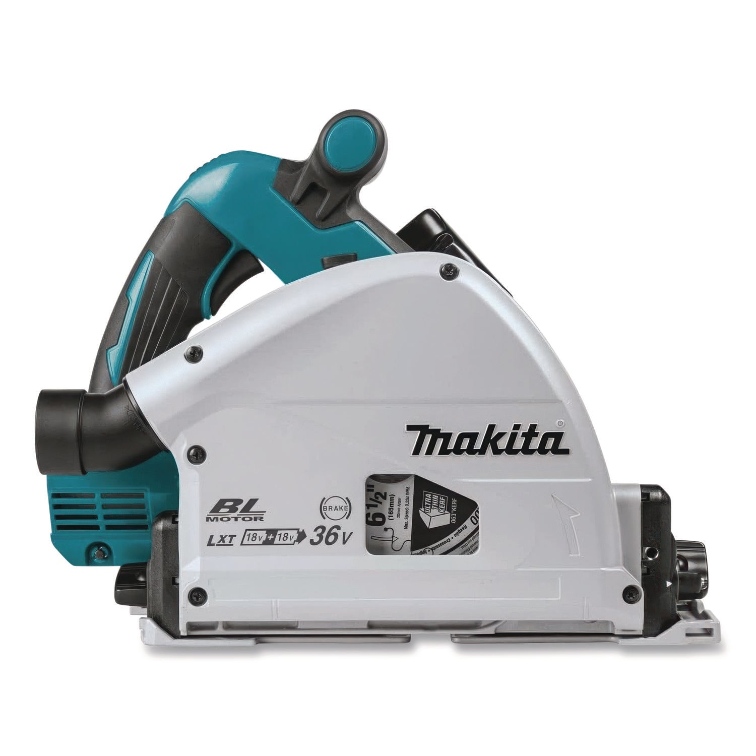 18V X2 (36V) LXT Brushless Lithium-Ion 6.5" Cordless Plunge Circular Saw Kit With Batteries, 6, 300 RPM, 0 To +48 Degree Bevel