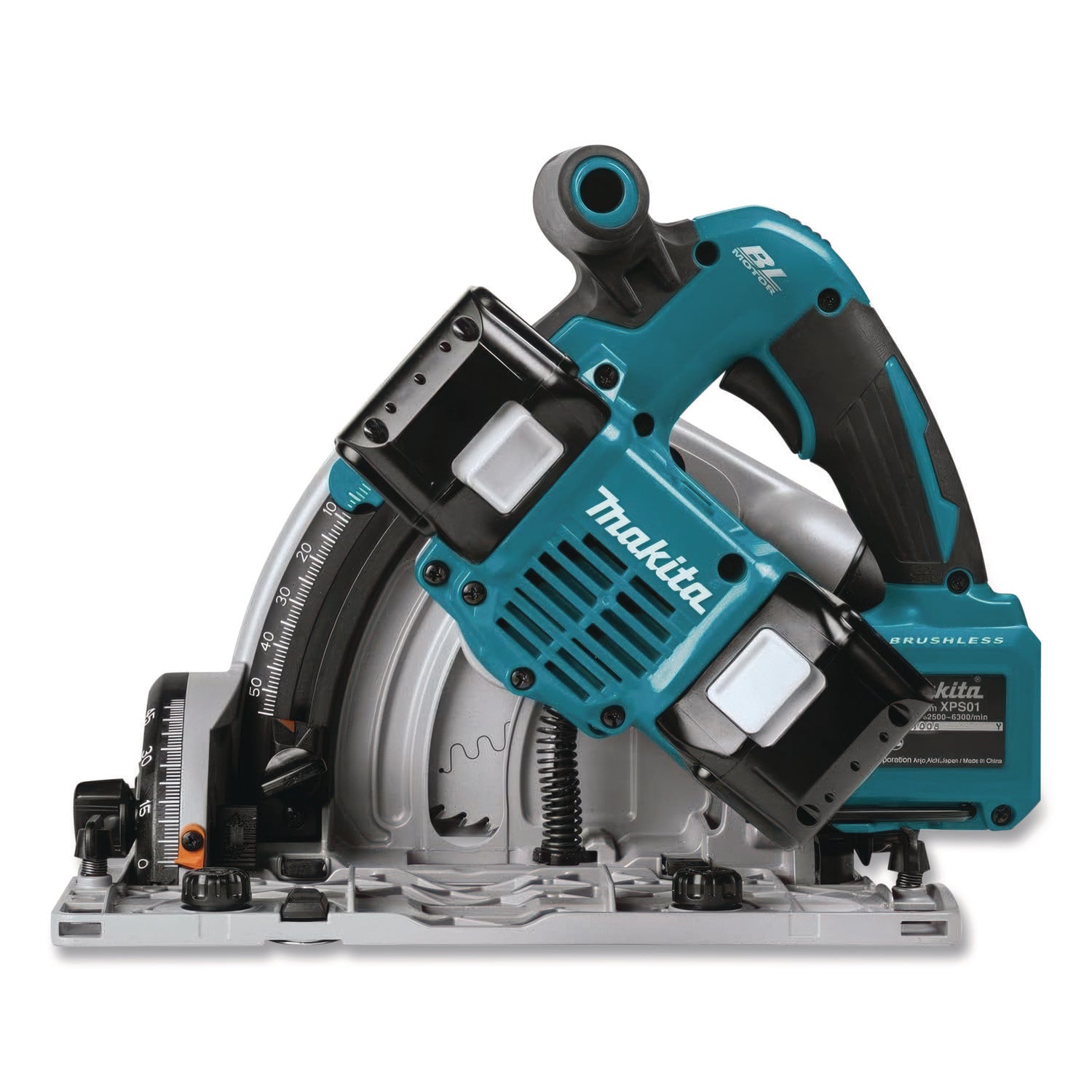 18V X2 (36V) LXT Brushless Lithium-Ion 6.5" Cordless Plunge Circular Saw Kit With Batteries, 6, 300 RPM, 0 To +48 Degree Bevel