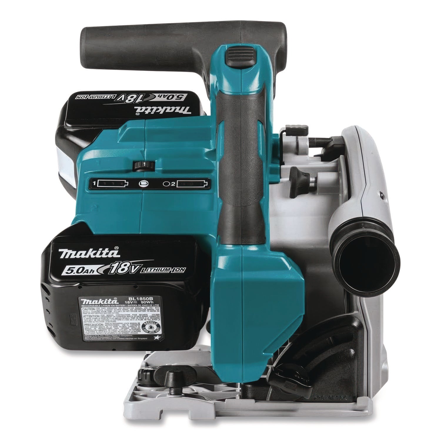 18V X2 (36V) LXT Brushless Lithium-Ion 6.5" Cordless Plunge Circular Saw Kit With Batteries, 6, 300 RPM, 0 To +48 Degree Bevel