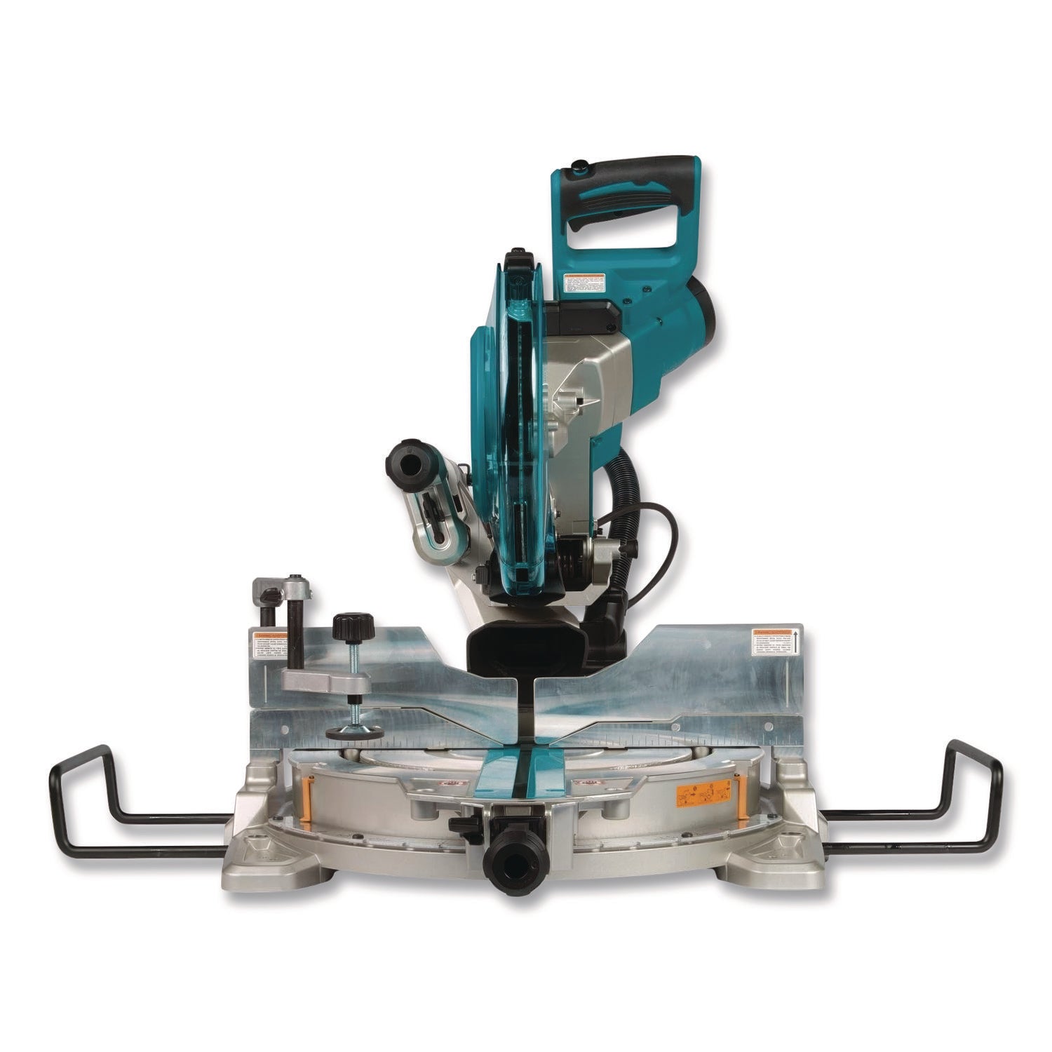 LS1019L 10" Dual-Bevel Sliding Compound Miter Saw With Laser, 3, 200 RPM, -48 To +48 Degree Bevel, -60 To +60 Degree Miter