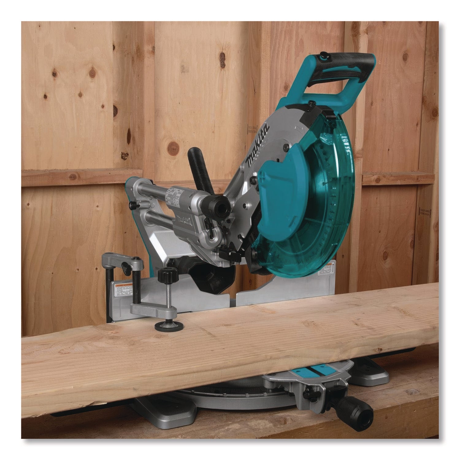 LS1019L 10" Dual-Bevel Sliding Compound Miter Saw With Laser, 3, 200 RPM, -48 To +48 Degree Bevel, -60 To +60 Degree Miter