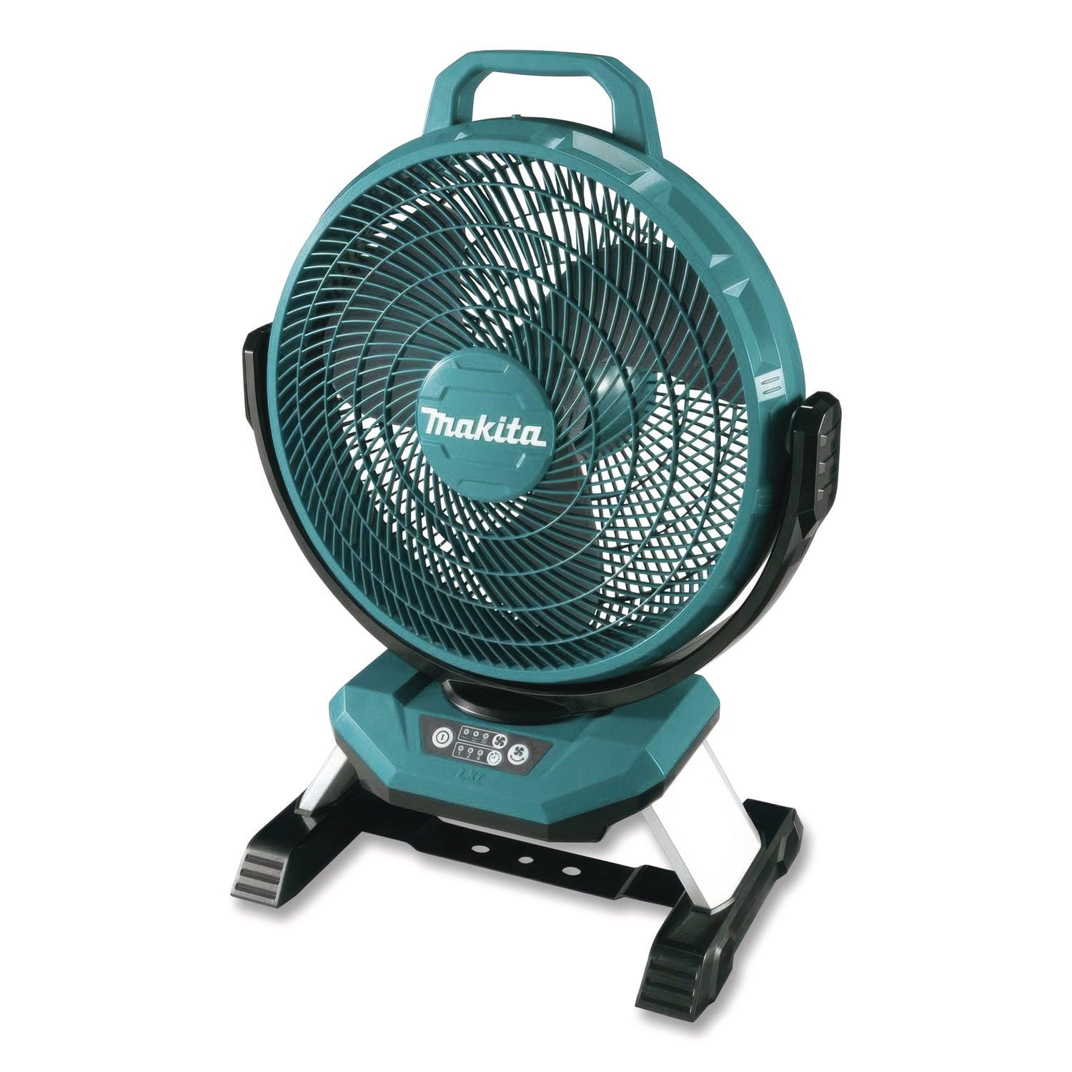 DCF301Z 18V LXT 3-Speed Li-Ion Job Site Fan (Tool Only), 13", 3 Speeds, Teal/Gray/Black