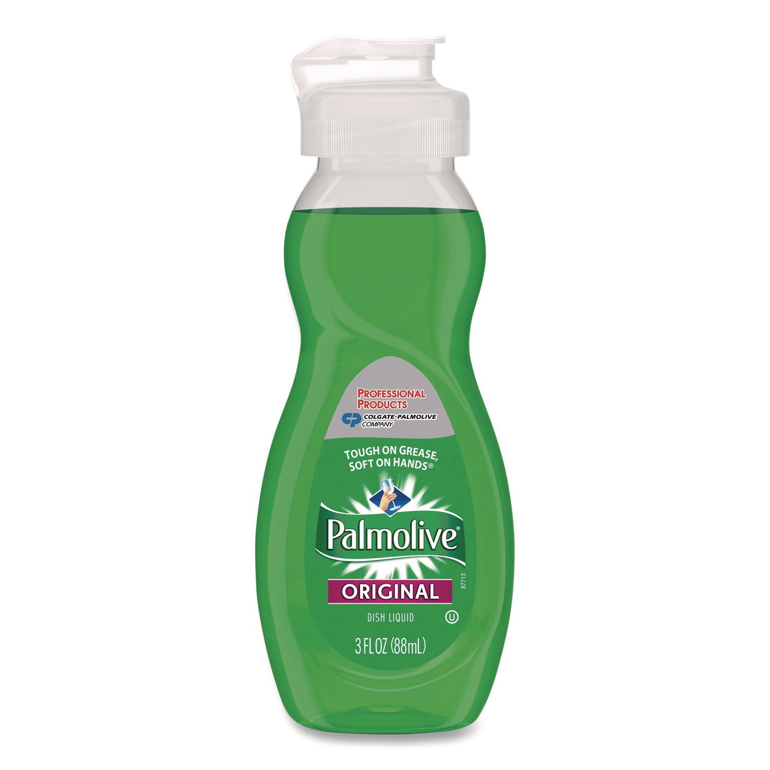 Dishwashing Liquid, Original Scent, 3 Oz Bottle, 72/carton