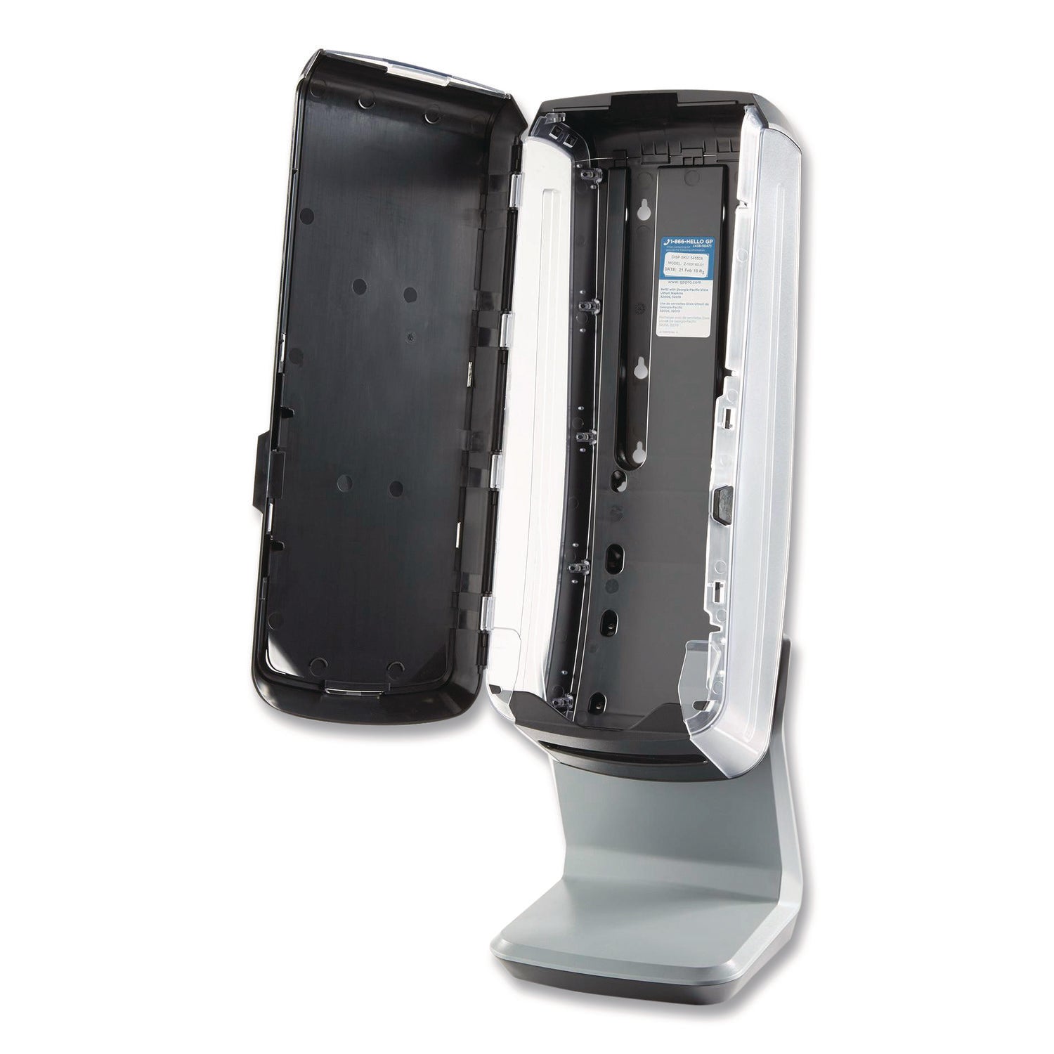 Tower Napkin Dispenser, 25.31 x 9.06 x 10.68, Black
