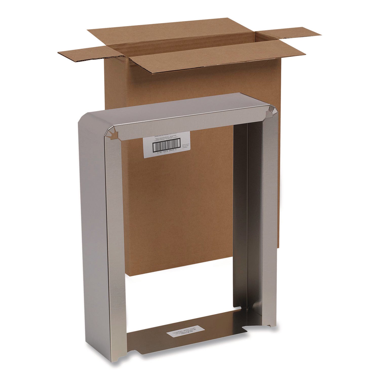 Wall Mount Collar For 59316/59466, 13.3 X 4.1 X 15.5, Stainless Steel