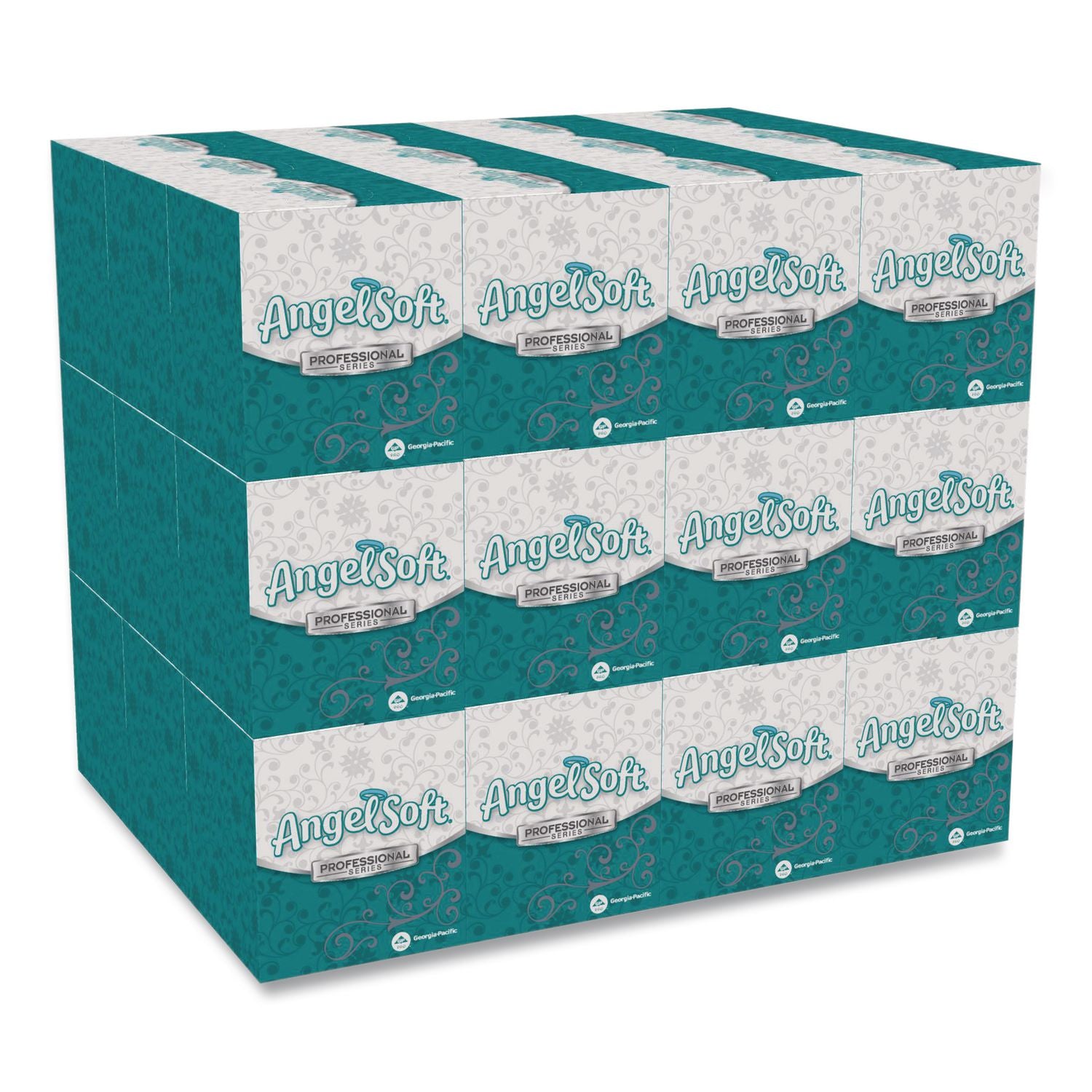 Premium Facial Tissue In Cube Box, 2-Ply, White, 96 Sheets/box, 36 Boxes/carton