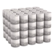 Pacific Blue Basic Embossed Bathroom Tissue, Septic Safe, 2-Ply, White, 550/roll, 80 Rolls/carton