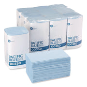 2 Ply - 9.50" Width x 10.25" Length - Blue - Paper - 250/Pack - 9 / Carton