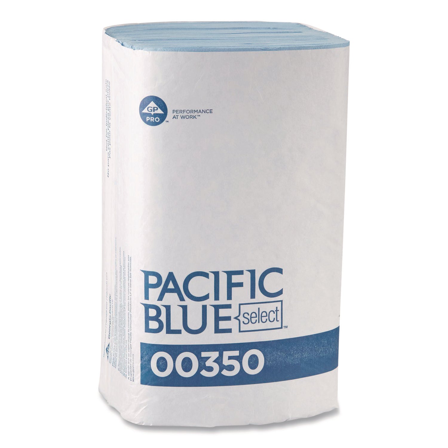 2 Ply - 9.50" Width x 10.25" Length - Blue - Paper - 250/Pack - 9 / Carton