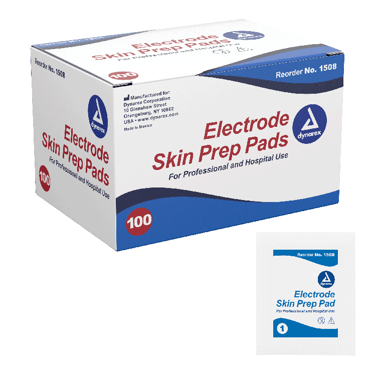 Electrode Skin Prep Pad - 100 pcs per Box/10 Boxes per Case