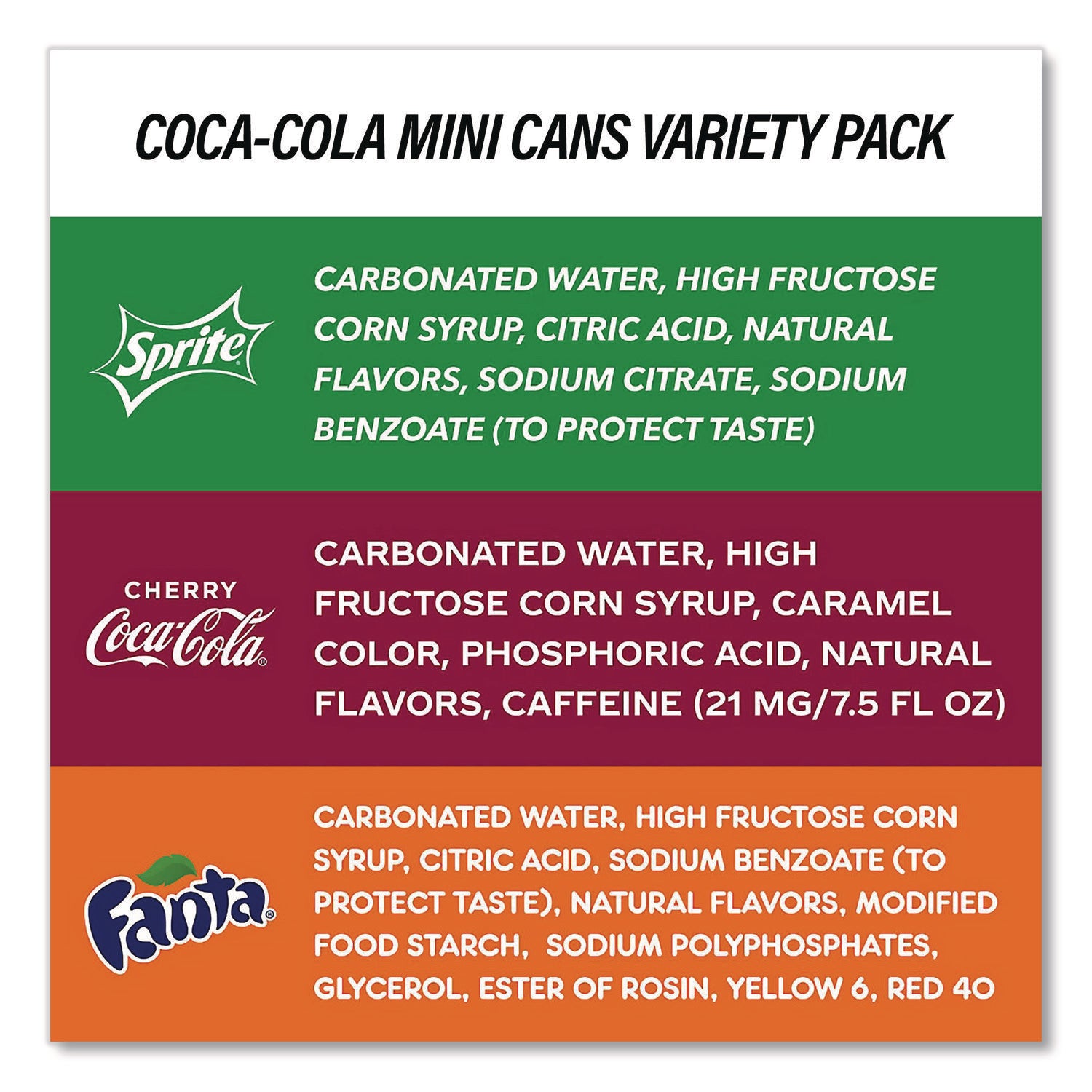 Coca-Cola Multi Snack Pack