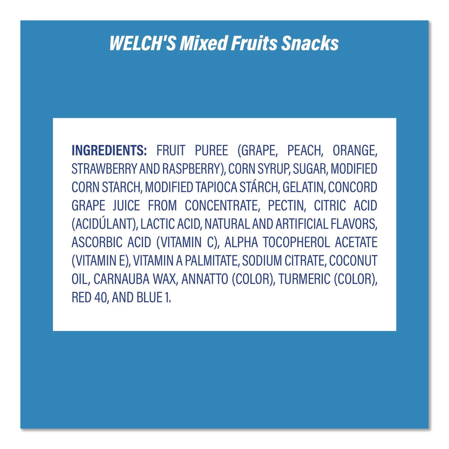 Doritos Nacho Cheese Tortilla Chips and Welch's Mixed Fruit Snacks, (50) 1oz Bag Chips, (66) 0.8 oz Pouch Fruit Snacks/Bundle