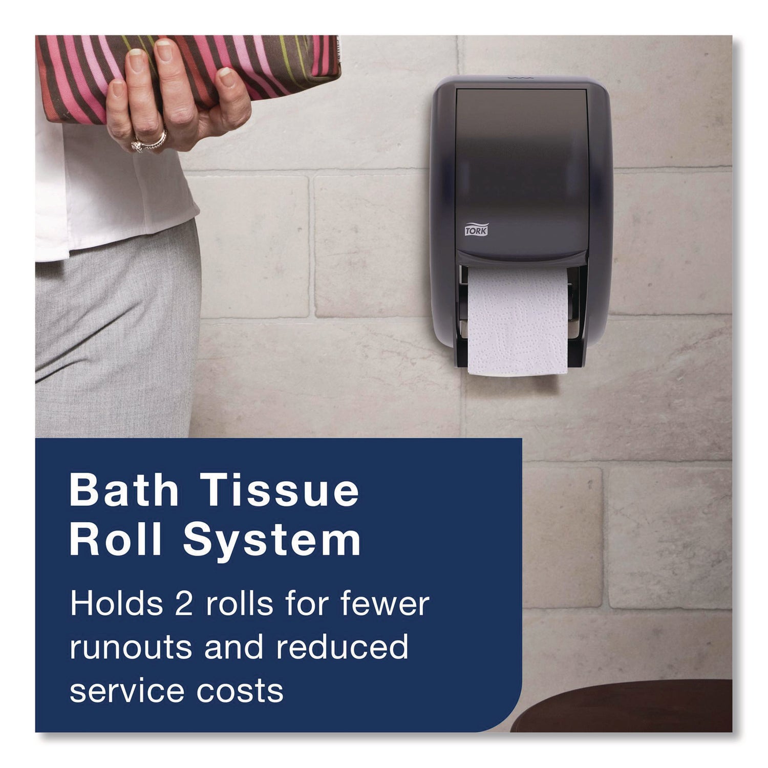 Advanced High Capacity Bath Tissue, Septic Safe, 1-Ply, White, 2,000 Sheets, 36 Rolls/Carton