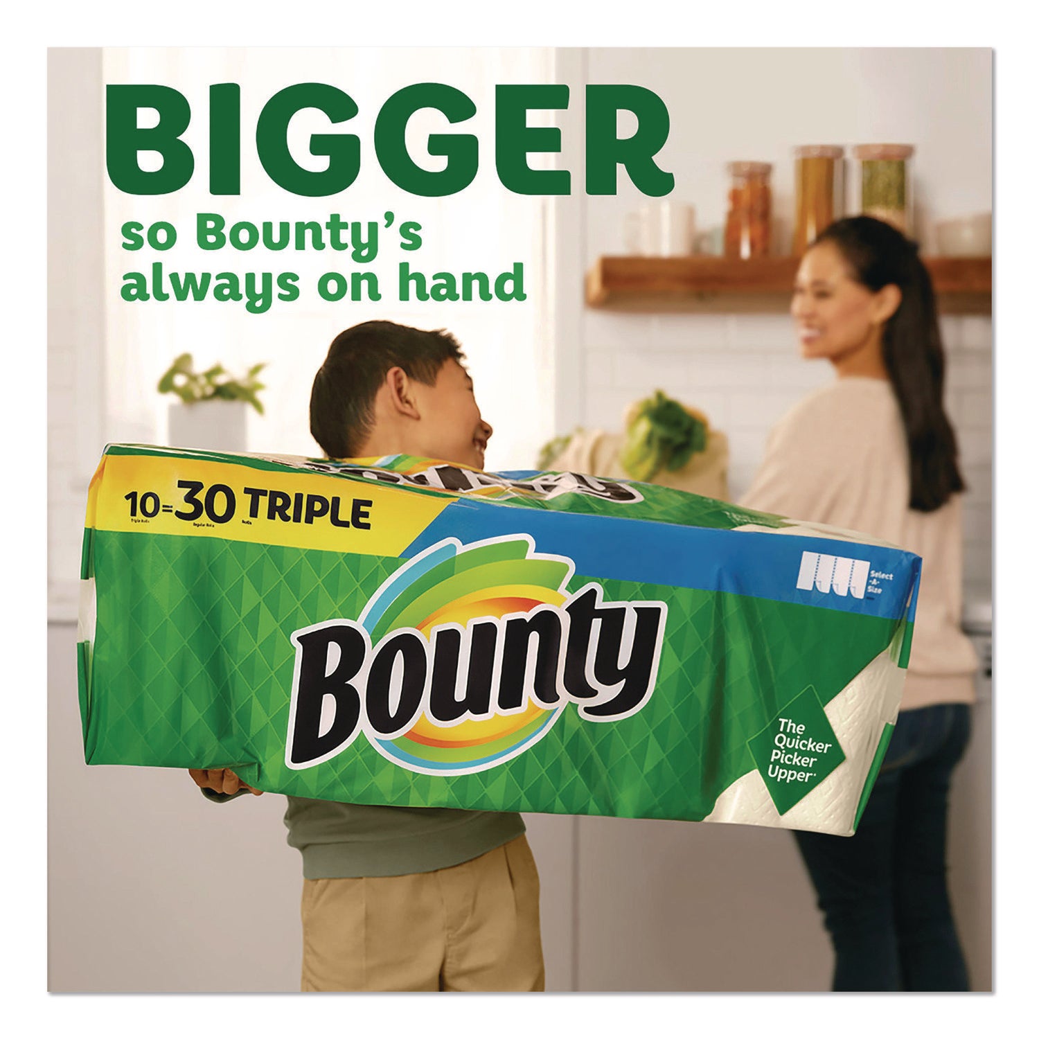 Kitchen Roll Paper Towels, 2-Ply, White, 10.5 x 11, 75 Sheets/Roll, 4 Triple Rolls/Pack, 6 Packs/Carton
