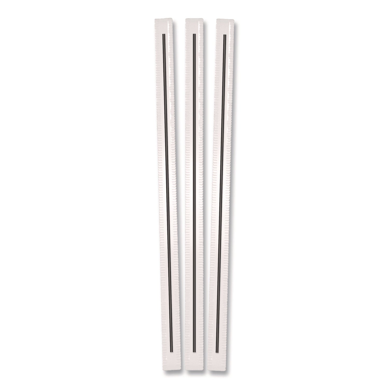 Wrapped Polypropylene Stirrers, 7.75", Black, 500/Box