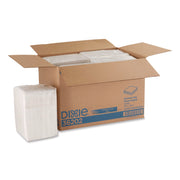 Acclaim 1/4 Fold Paper Dinner Napkins, White, 1-Ply, 16" x 16", 500/Pack, 8 Packs/Carton