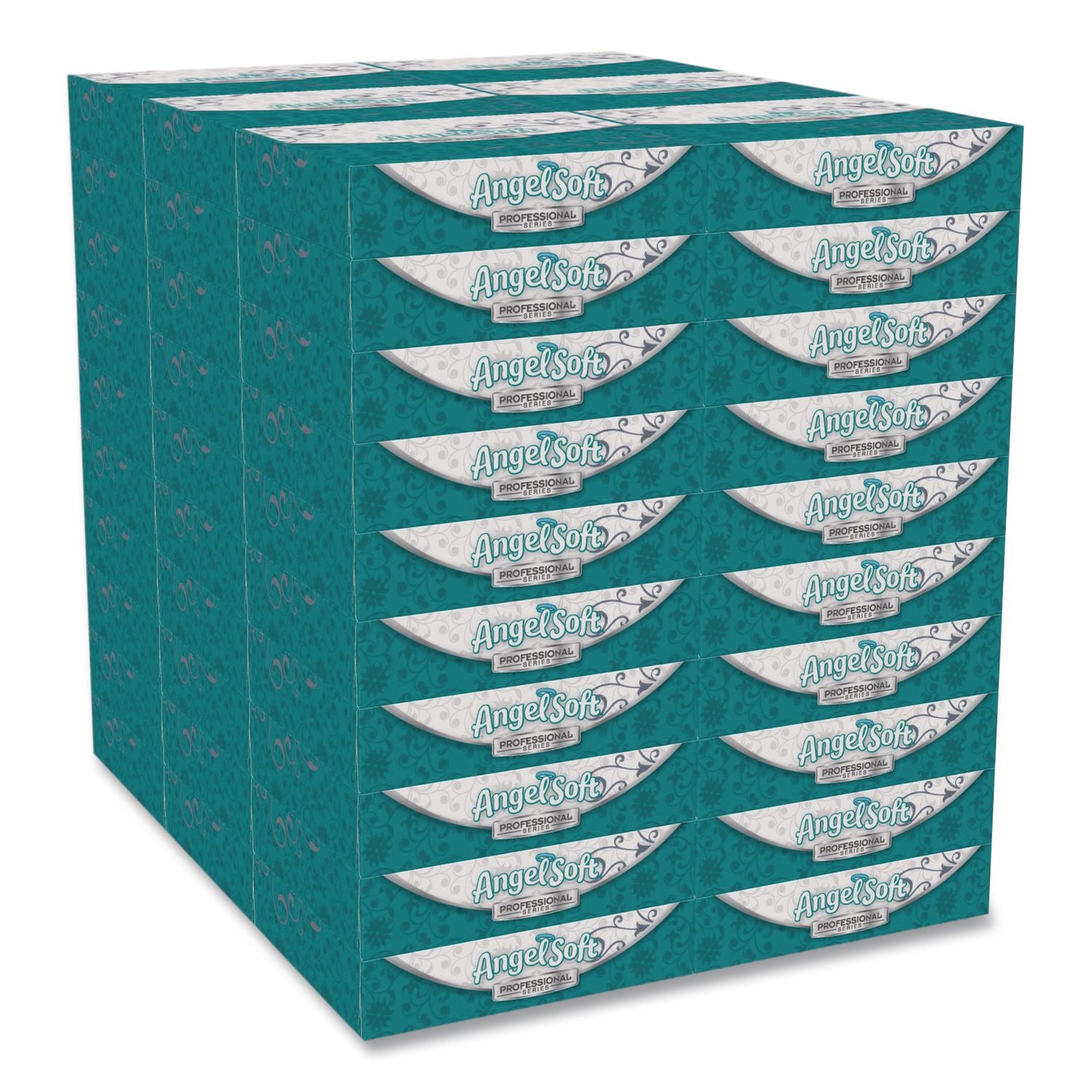 2 Ply - 5" Width x 8" Length - White - Fiber - 60 / Carton