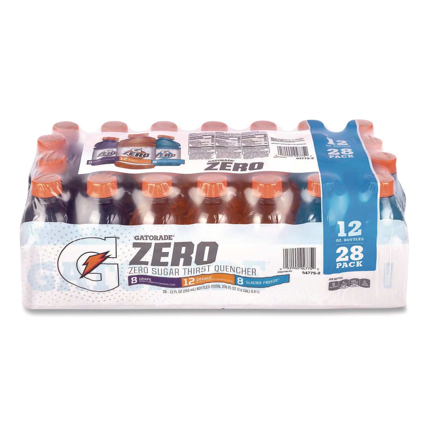 Sugar Free - Orange, Grape, Glacier Freeze - 28/Bag - 1 Carton