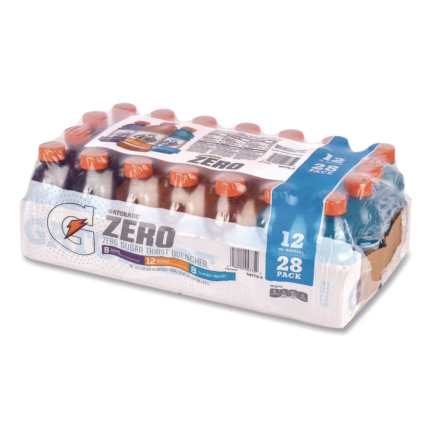 Sugar Free - Orange, Grape, Glacier Freeze - 28/Bag - 1 Carton