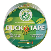 20 yd Length x 1.88" Width - Silver - Cloth Backing - Water Proof - For Indoor, Outdoor, Sealing, Bundling - 1 Each