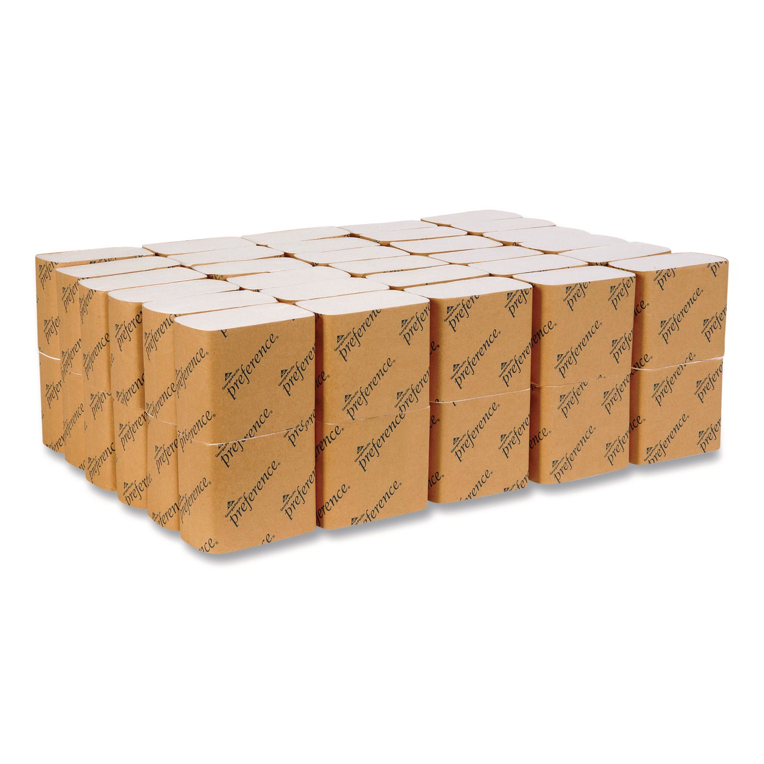 2 Ply - Interfolded - 4" Width x 5" Length - White - 400/Pack - 60 / Carton